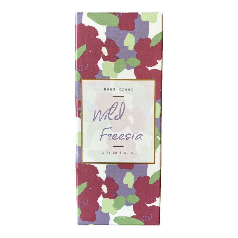 Illume Wild Fressia Hand Cream with Notes of Fressia & Pineapple 2 oz/60 mL *New